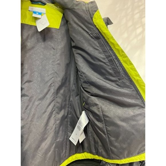 Columbia Sports Company Omni Tech Charcoal Gray Interchange Parka Jacket Size M - Picture 11 of 16